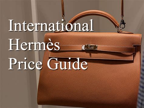 hermes international 2022 price guide.